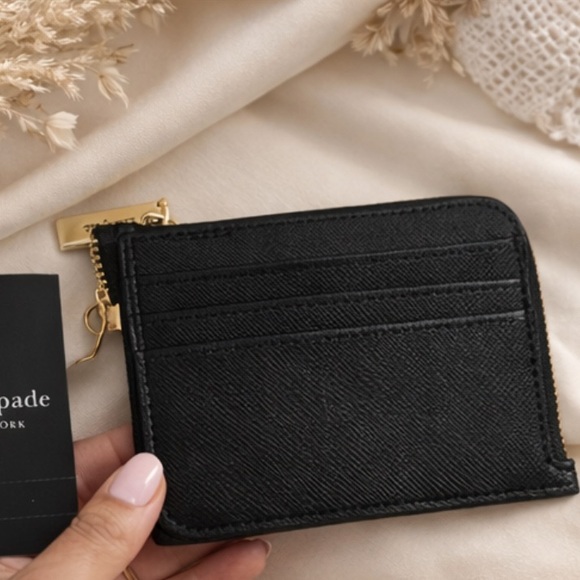 Kate Spade Black Card Holder - Picture 4 of 4